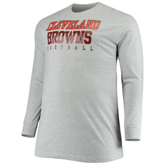Cleveland Browns Big & Tall Practice Long Sleeve T-Shirt | NFL New