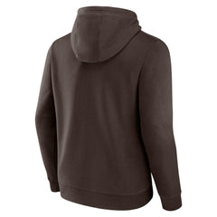 San Diego Padres Official Logo Fitted Pullover Hoodie - MLB Hoodies