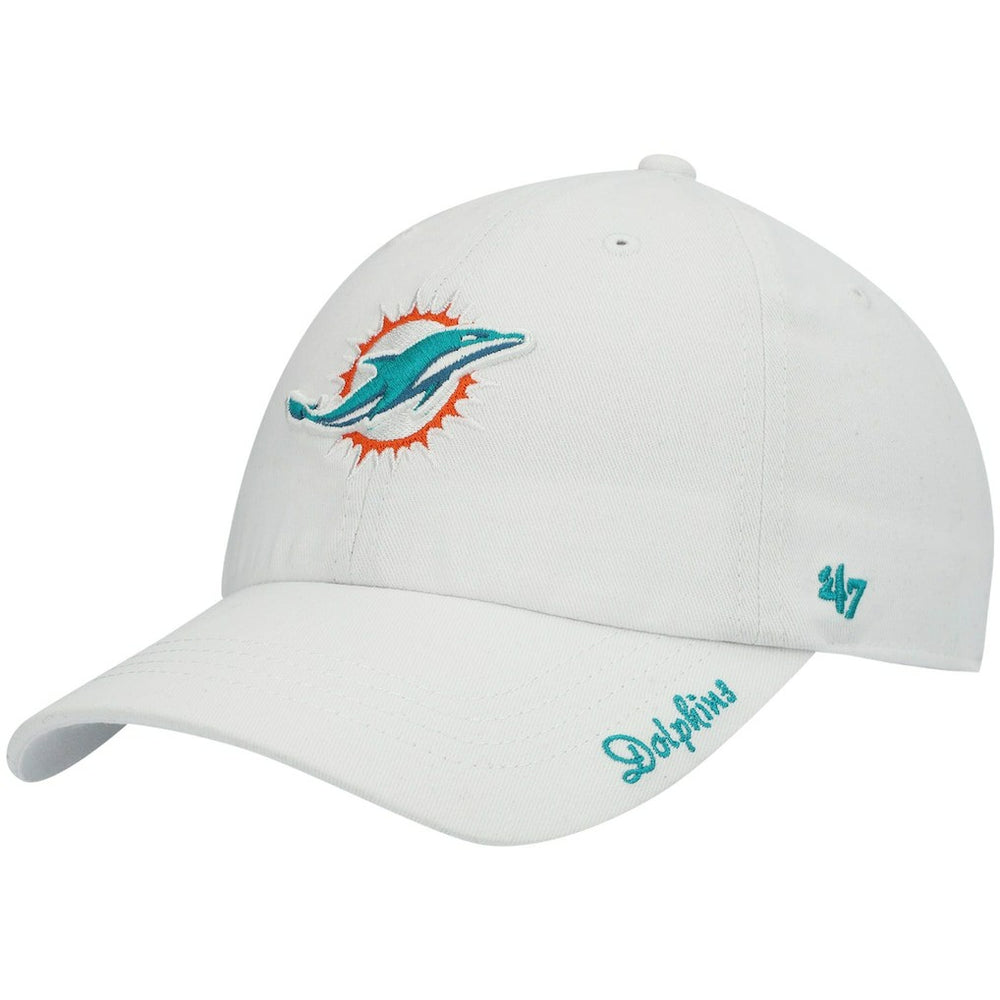 Miami Dolphins '47 Women's Miata Clean Up Logo Adjustable Hat | NFL Outlet