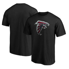 Atlanta Falcons Midnight Mascot Team Logo T-Shirt | NFL Discount