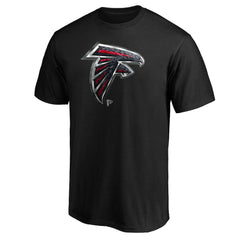 Atlanta Falcons Midnight Mascot Team Logo T-Shirt | NFL Discount