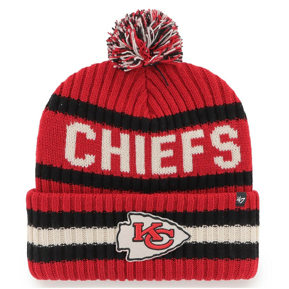 Kansas City Chiefs '47 Bering Cuffed Knit Hat with Pom | NFL US
