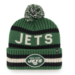 New York Jets '47 Bering Cuffed Knit Hat with Pom | NFL Near me