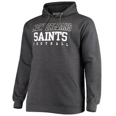 New Orleans Saints Big & Tall Practice Pullover Hoodie | NFL On sale