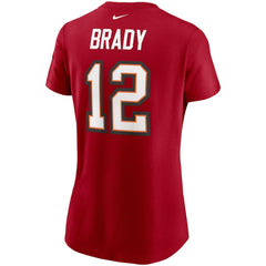 Tampa Bay Buccaneers Tom Brady Women's Name & Number T-Shirt | NFL New