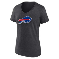 Buffalo Bills Women's Primary Team Logo V-Neck T-Shirt | NFL Discount