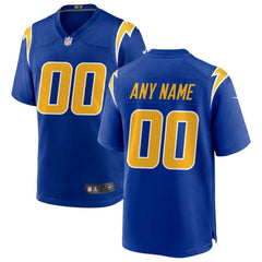Los Angeles Chargers Alternate Custom Game Jersey | NFL Outlet