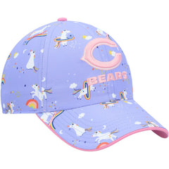 Chicago Bears '47 Girls Preschool Unicorn Clean Up Adjustable Hat | NFL Outlet