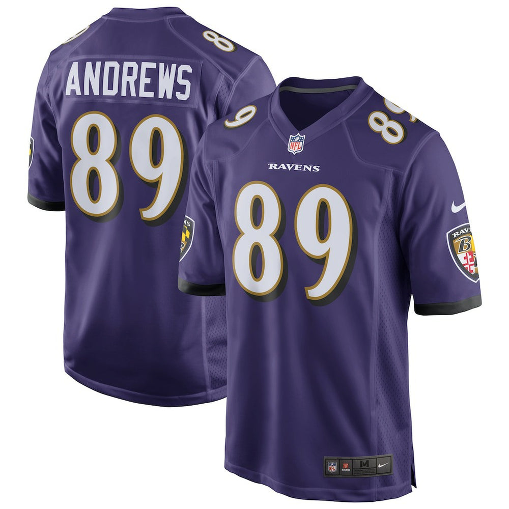 Baltimore Ravens Mark Andrews Game Jersey | NFL Discount
