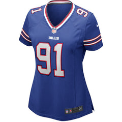 Buffalo Bills Ed Oliver Women's Game Jersey | NFL Near me