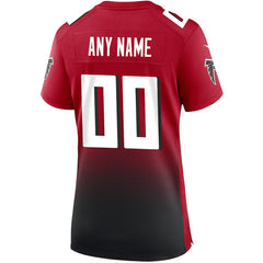 Atlanta Falcons Women's Alternate Custom Game Jersey | NFL New