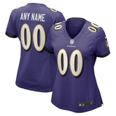 Baltimore Ravens Women's Custom Game Jersey | NFL Near me