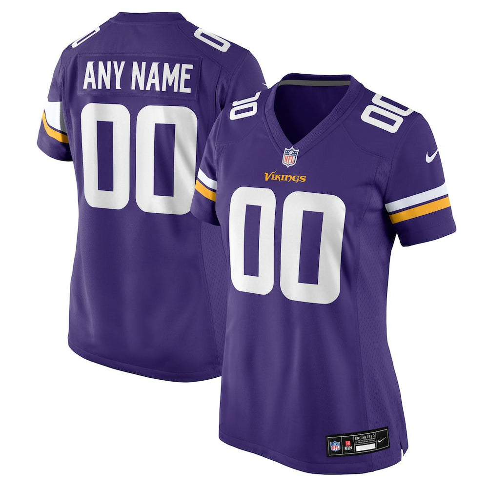 Minnesota Vikings Women's Custom Game Jersey | NFL Near me