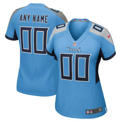 Tennessee Titans Women's Alternate Custom Game Jersey | NFL Near me