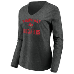 Tampa Bay Buccaneers Women's Victory Arch Long Sleeve V-Neck T-Shirt | NFL On sale