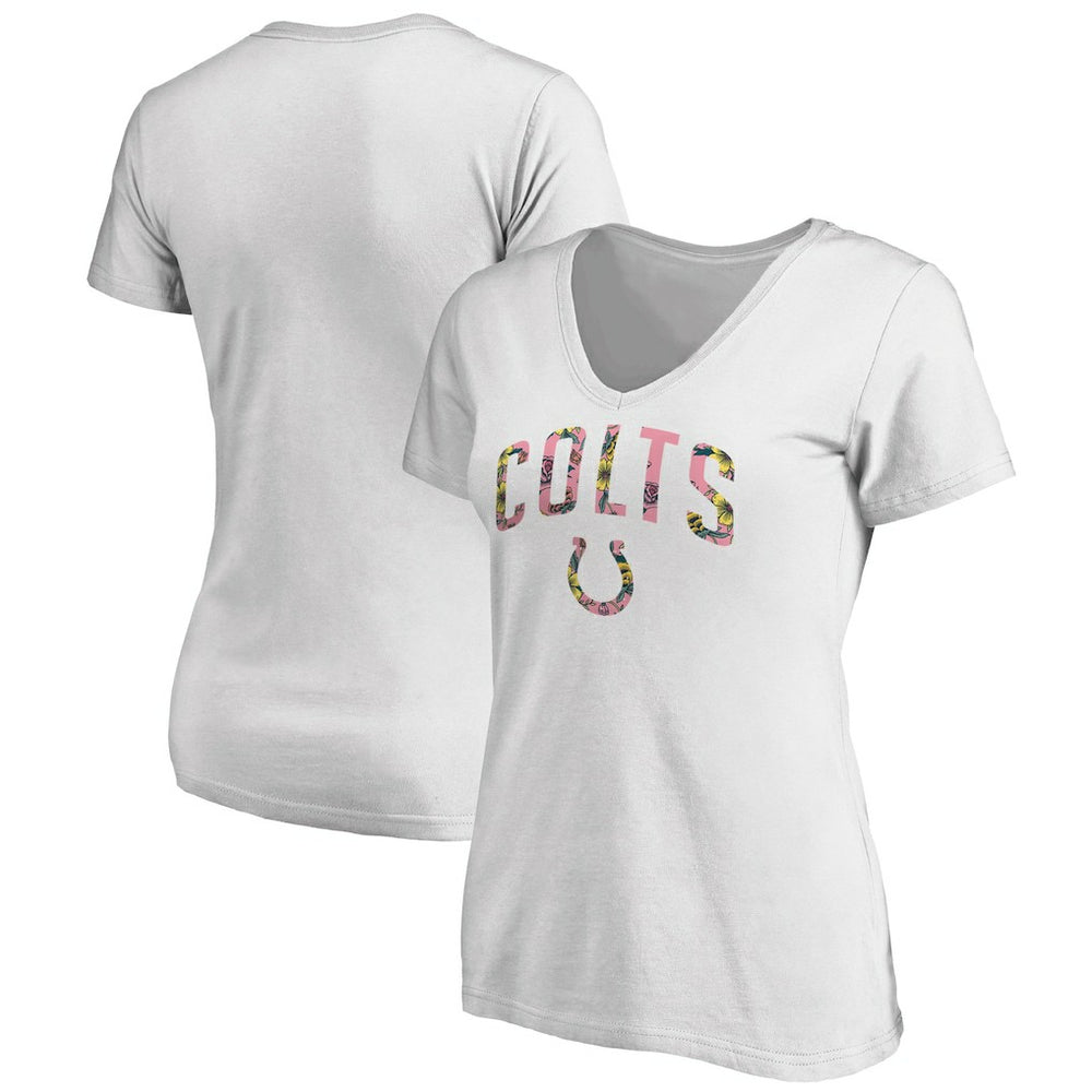 Indianapolis Colts Women's Floral Arch T-Shirt | NFL Hot