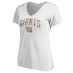 New York Giants Women's Floral Arch T-Shirt | NFL Outlet