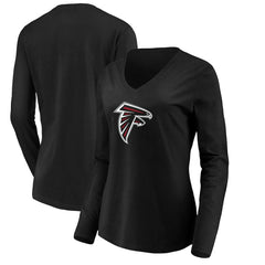 Atlanta Falcons Women's Primary Logo Long Sleeve T-Shirt | NFL Discount