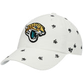 Jacksonville Jaguars '47 Women's Confetti Clean Up Adjustable Hat | NFL Hot
