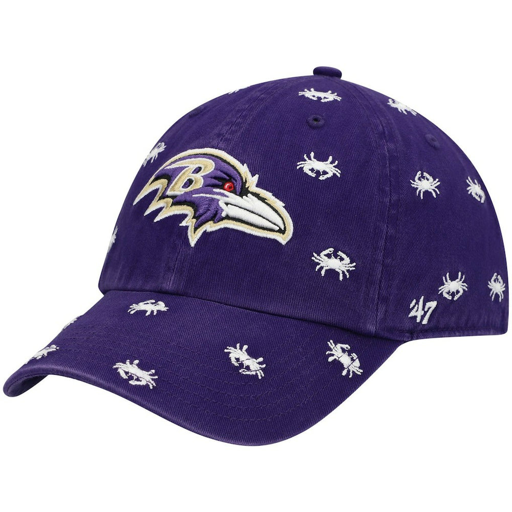 Baltimore Ravens '47 Women's Confetti Clean Up Adjustable Hat | NFL Sale