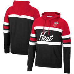 Red/Black Miami Heat Head Coach Pullover Hoodie | NBA