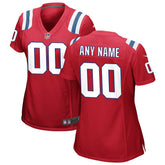 New England Patriots Women's Alternate Custom Jersey | NFL Hot