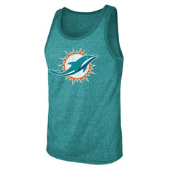 Miami Dolphins Tua Tagovailoa Majestic Threads Name & Number Tri-Blend Tank Top | NFL New