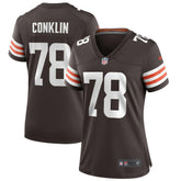 Cleveland Browns Jack Conklin Women's Player Game Jersey | NFL Sale