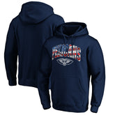 Navy New Orleans Pelicans Banner Wave Pullover Hoodie | NBA