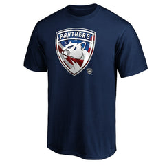 Florida Panthers Banner Wave Logo T-Shirt - NHL T-shirts