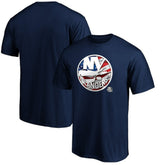 New York Islanders Banner Wave Logo T-Shirt - NHL T-shirts