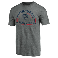 Pittsburgh Penguins Team Freedom Tri-Blend T-Shirt - NHL T-shirts