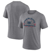 Gray Charlotte Hornets Team Freedom Tri-Blend T-Shirt | NBA