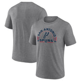 Gray San Antonio Spurs Team Freedom Tri-Blend T-Shirt | NBA