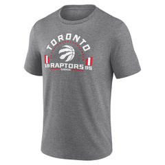 Gray Toronto Raptors Team Freedom Tri-Blend T-Shirt | NBA