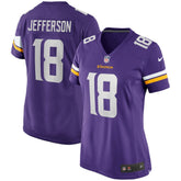 Minnesota Vikings Justin Jefferson Women's Game Jersey | NFL Discount