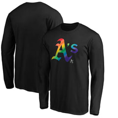 Athletics Team Pride Logo Long Sleeve T-Shirt - MLB T-shirts