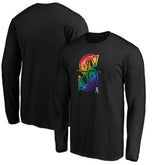 Seattle Mariners Team Pride Logo Long Sleeve T-Shirt - MLB T-shirts