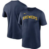 Milwaukee Brewers Nike Wordmark Legend Performance T-Shirt - MLB T-shirts