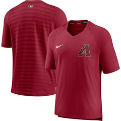 Arizona Diamondbacks Nike Authentic Collection Pregame Performance V-Neck T-Shirt - MLB T-shirts