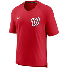Washington Nationals Nike Authentic Collection Pregame Performance V-Neck T-Shirt - MLB T-shirts