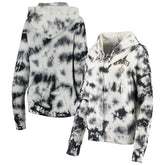 New Orleans Saints Women's Tie Dye Fleece Full-Zip Hoodie | NFL US