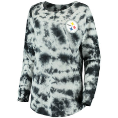 Pittsburgh Steelers Women's Tie-Dye Long Sleeve T-Shirt | NFL Outlet