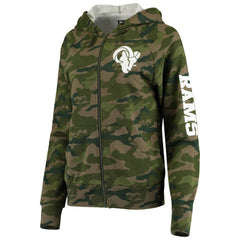 Los Angeles Rams Women's Raglan Full-Zip Hoodie | NFL US