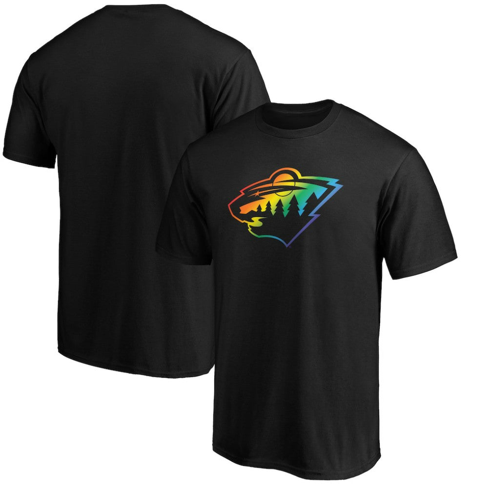 Minnesota Wild Team Pride Logo T-Shirt - NHL T-shirts