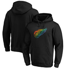 Detroit Red Wings Team Pride Logo Pullover Hoodie - NHL Hoodies
