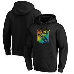 New York Rangers Team Pride Logo Pullover Hoodie - NHL Hoodies