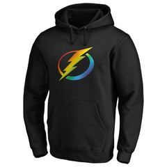 Tampa Bay Lightning Team Pride Logo Pullover Hoodie - NHL Hoodies