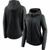 Miami Marlins Nike Women's Authentic Collection Baseball Performance Full-Zip Hoodie - MLB Hoodies