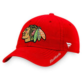 Chicago Blackhawks Fanatics Women's Core Primary Logo Adjustable Hat - NHL Hats